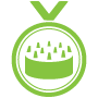 Medal icon with fan symbol – Best Grinders Vaporizers ranking