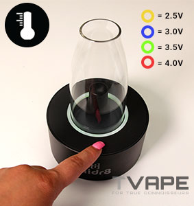 Vapor Cup Temperature Flexibility