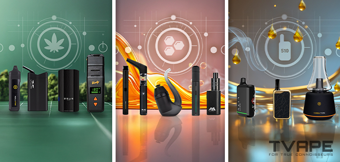 Best temperature settings guide for different types of dry herb and concentrate vaporizers.
