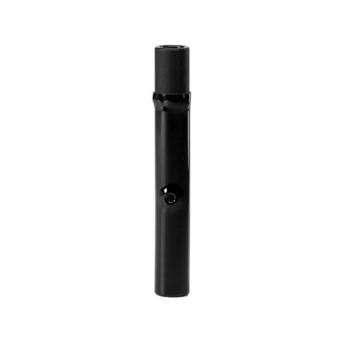 Black DynaVap G3 vaporizer upright, crafted with stainless steel, offering efficient heat activation for battery-free dry herb vaping sessions.