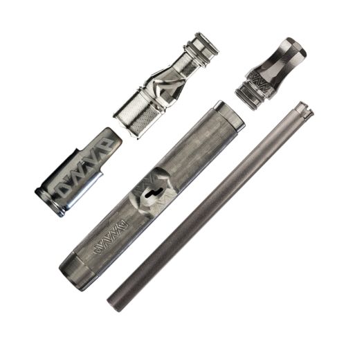 DynaVap M7 XL vaporizer - main parts of this dry herb vaporizer, featuring a condensator for smooth vaping and enhanced flavor extraction.