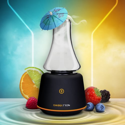 Tronian Omegatron vaporizer with fruits
