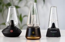 3 vapor cups is being showcased: Tronian Omegatron 2, Zenco Duo and Pulsar Sipper