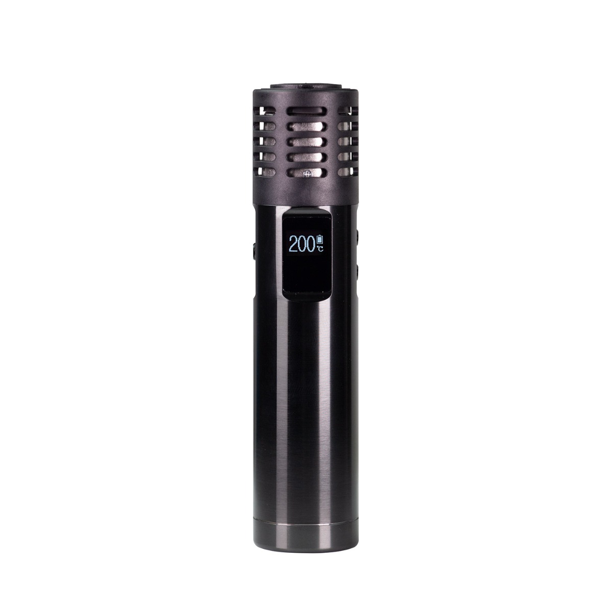 Arizer Air Max with digital temperature display with battery level