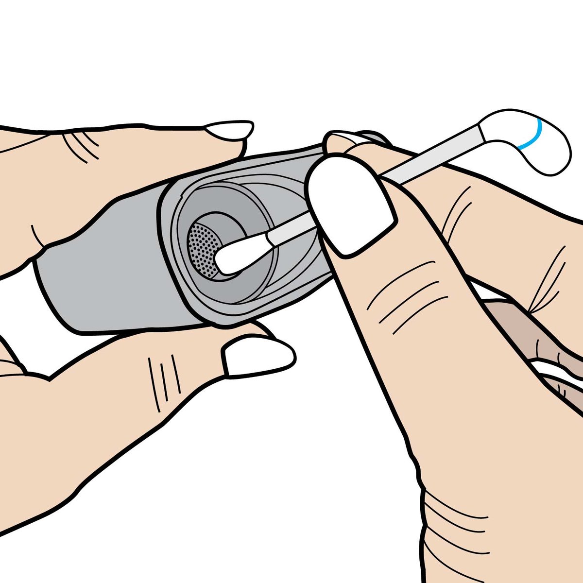 cleaning device with Zeus Grime Stick