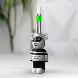 Lookah Bear 510 thread battery front view with cart