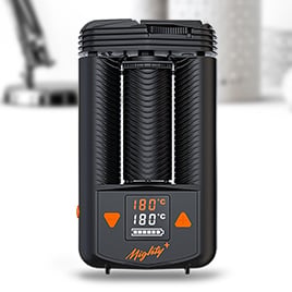 Mighty plus vaporizer front view
