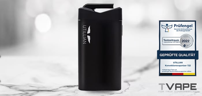 Utillian 722 Portable Vaporizer with prufengel rating