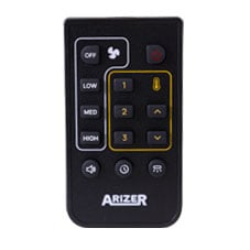 In the box: arizer xq2 vaporizer-remote control