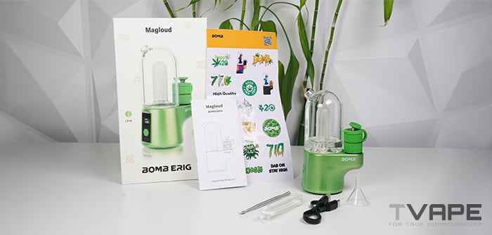 Bomb Magloud E Rig - packaging content