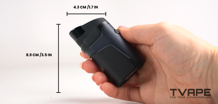 Dr Dabber Ghost 2 dab pen - measurements