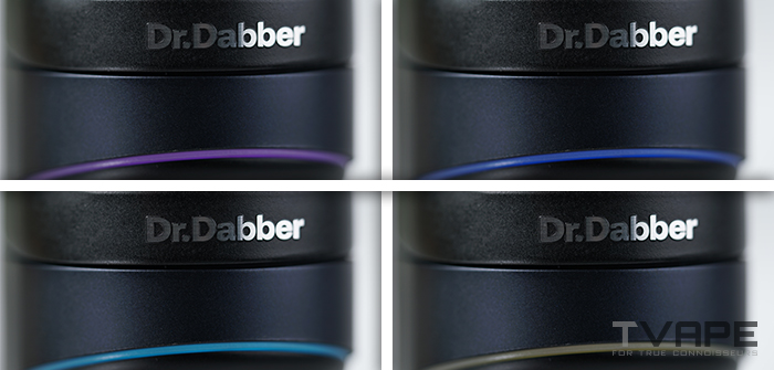 Dr Dabber Switch 2 E Rig Temperature LED options
