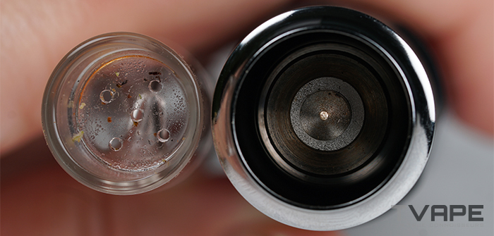 Linx Saber Dry herb Vaporizer 3D Chamber close up