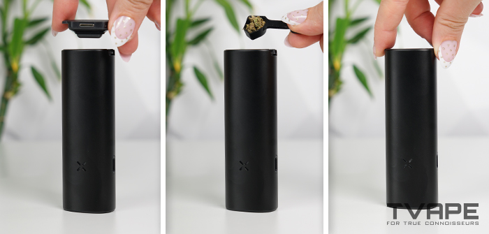 Pax 4 vaporizer - operation process