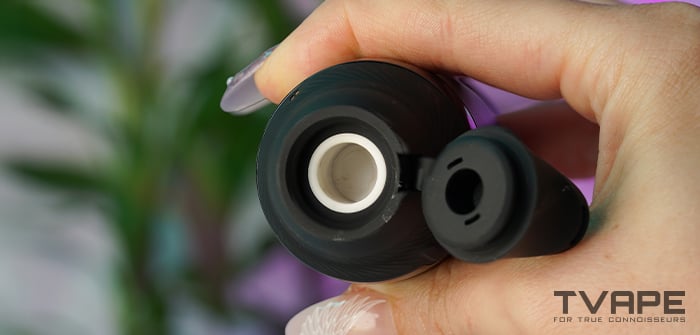 Puffco Proxy Core wax pen - a close-up view of the 3D heating chamber