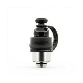 Focus V Intelli-Core Oil atomizer with bubble cap, a ceramic-coated ceramic CARTA atomizer replacement