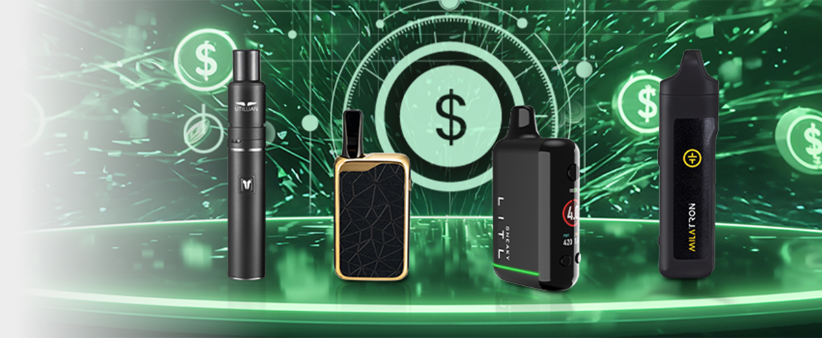 Budget vaporiser range– Utillian 5, Zeus Ion, Litl Sneaky und Tronian Milatron