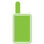 Silhouette icon of Zeus Ion 510 battery